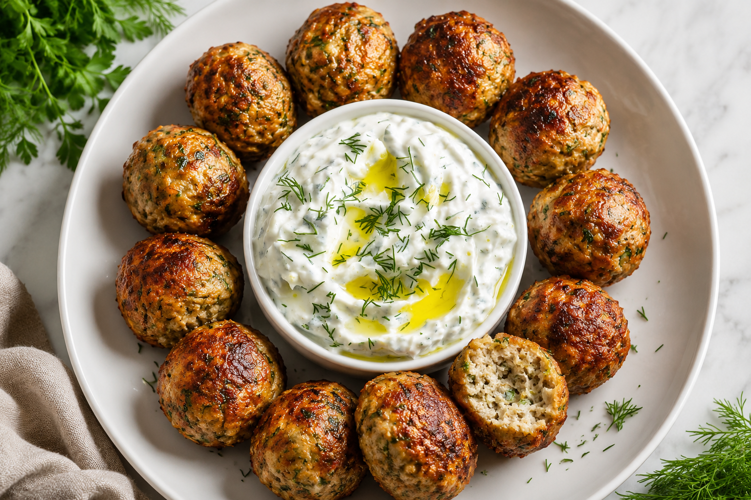 Greek-Style Meatballs